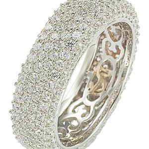 Suzy Levian size 9 Eternity Band